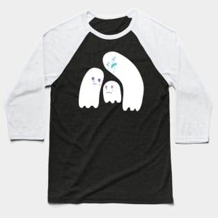 Somber Ghost Crew [trio] Baseball T-Shirt